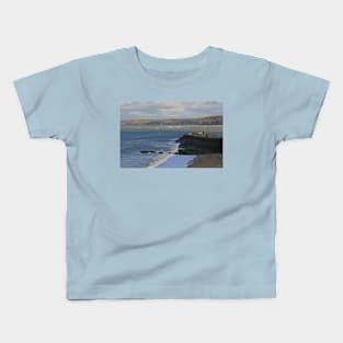 New Quay, Ceredigion, February 2020 Kids T-Shirt